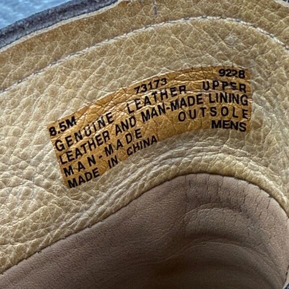 Timberland Earthkeepers 73173 Men's Sz 8.5M Black Brown Leather Mid Chukka Boots - Picture 6 of 12